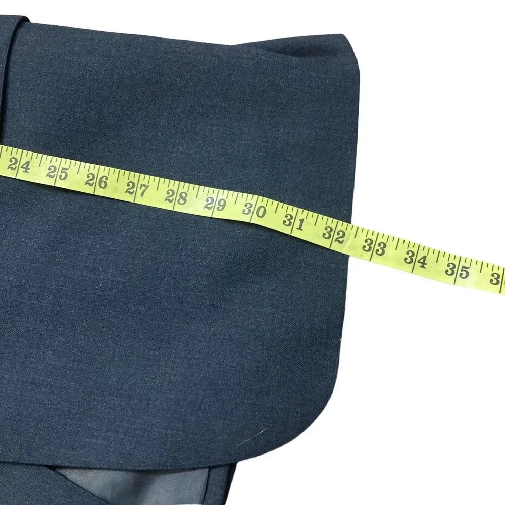 Brooks Brothers Brooksease Blazer Mens 43 Long Dark Gray Wool Sport Coat Jacket